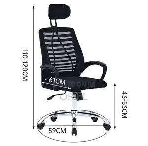 Office Chairs:- High Back Ventilated Mesh Office Chair