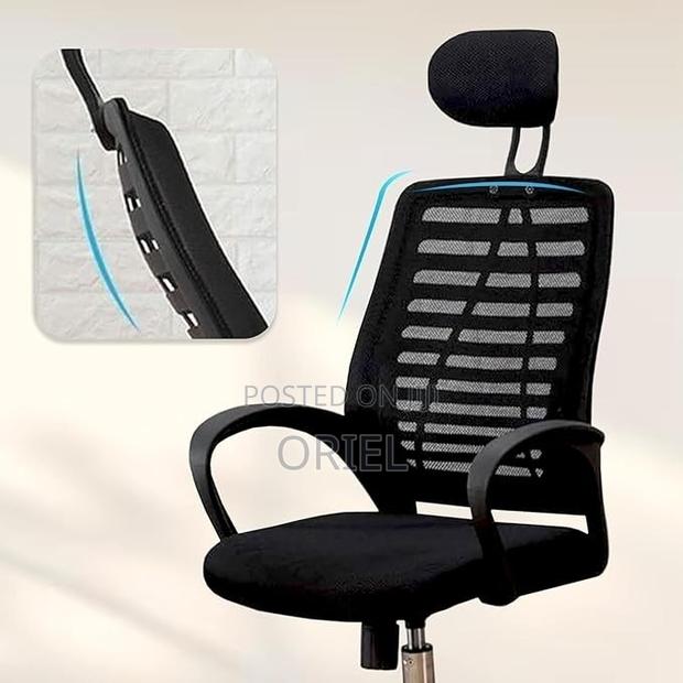 Office Chairs:- High Back Ventilated Mesh Office Chair - thumbnail 4