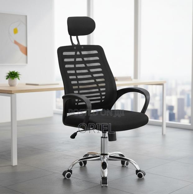 Office Chairs:- High Back Ventilated Mesh Office Chair - thumbnail 8