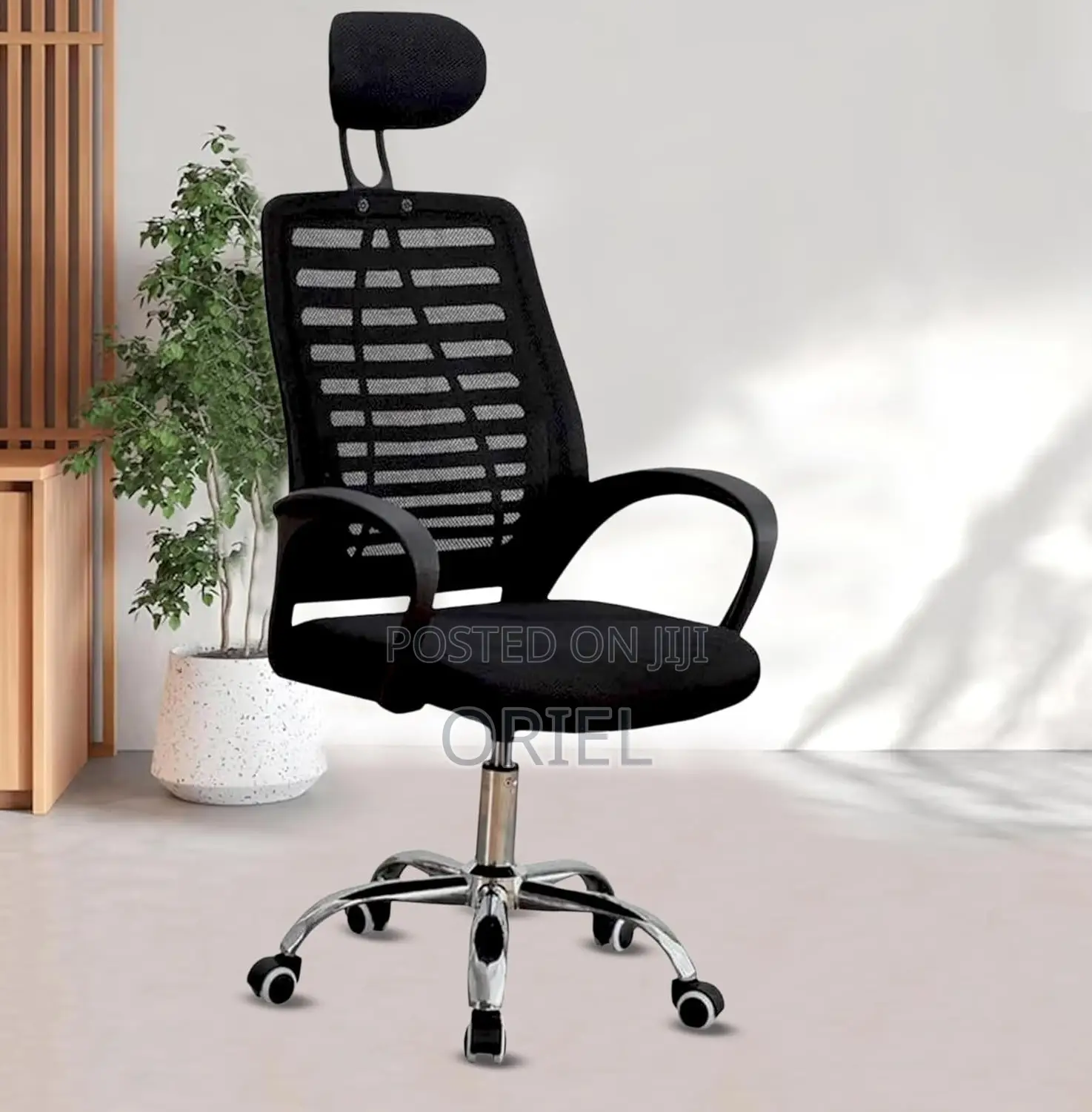 Office Chairs:- High Back Ventilated Mesh Office Chair