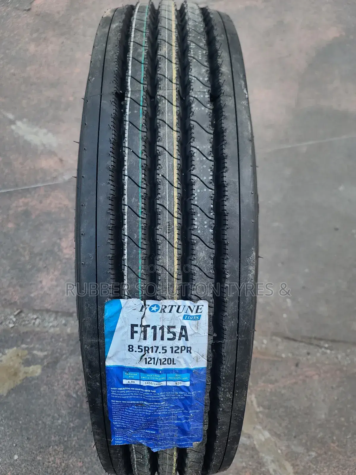 8.5r17.5 Fortune Tyres Ft115a 12pr
