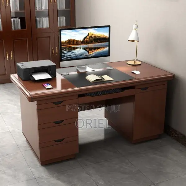 Office Desk:- 120cm Contemporary Executive Office Desk