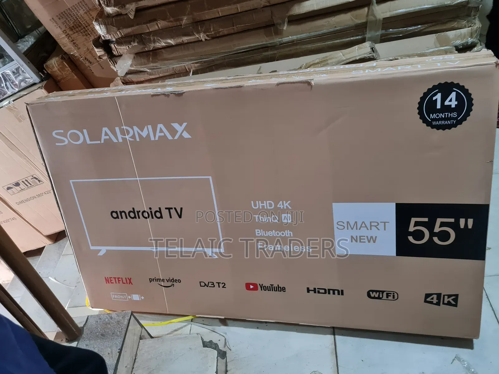 Solarmax 55 Inches Smart Android Tv