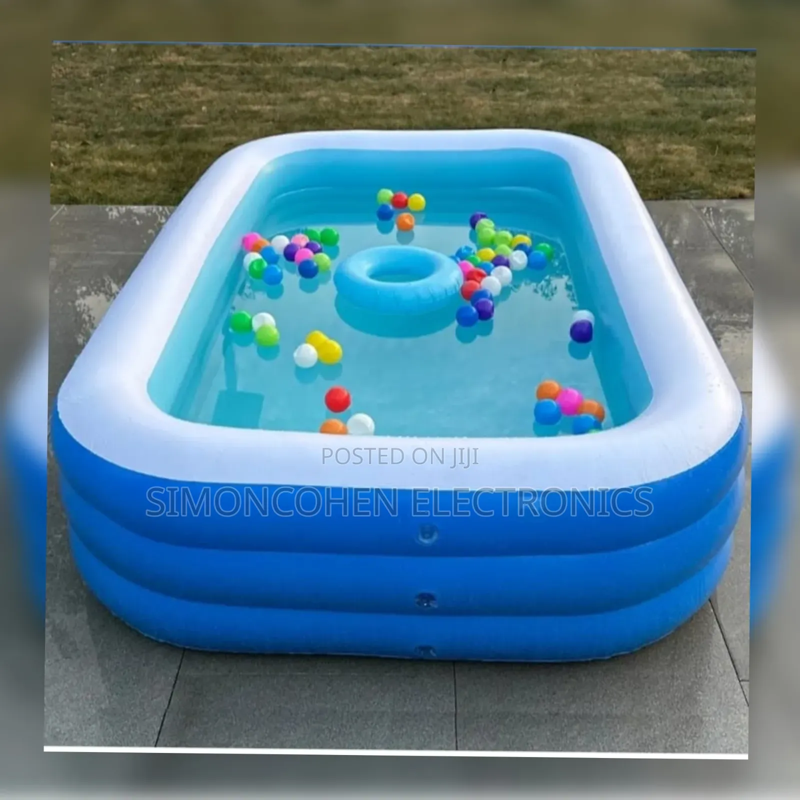Inflatable Swimming Pool With Pump