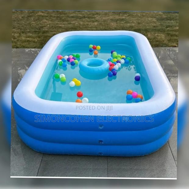Inflatable Swimming Pool With Pump