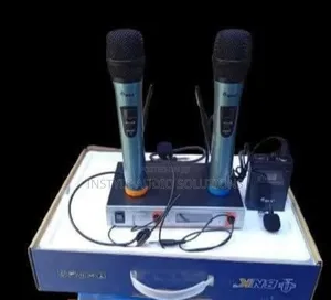 Bk9 Proffessional Wireless Microphone 4 in 1 Wireless Microphone