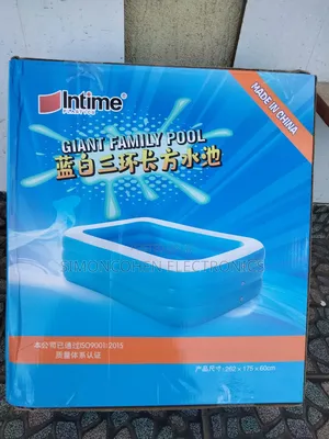 Inflatable Swimming Pool With Pump