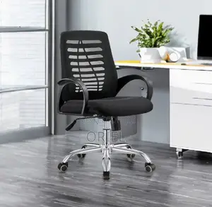 Medium-Back Office Chair:- High Back Strong Mesh Office Chair