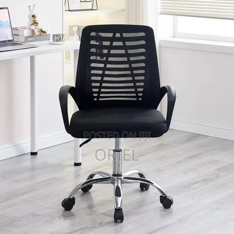 Medium-Back Office Chair:- High Back Strong Mesh Office Chair