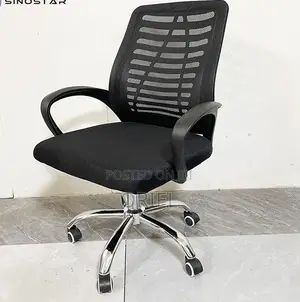 Medium-Back Office Chair:- High Back Strong Mesh Office Chair