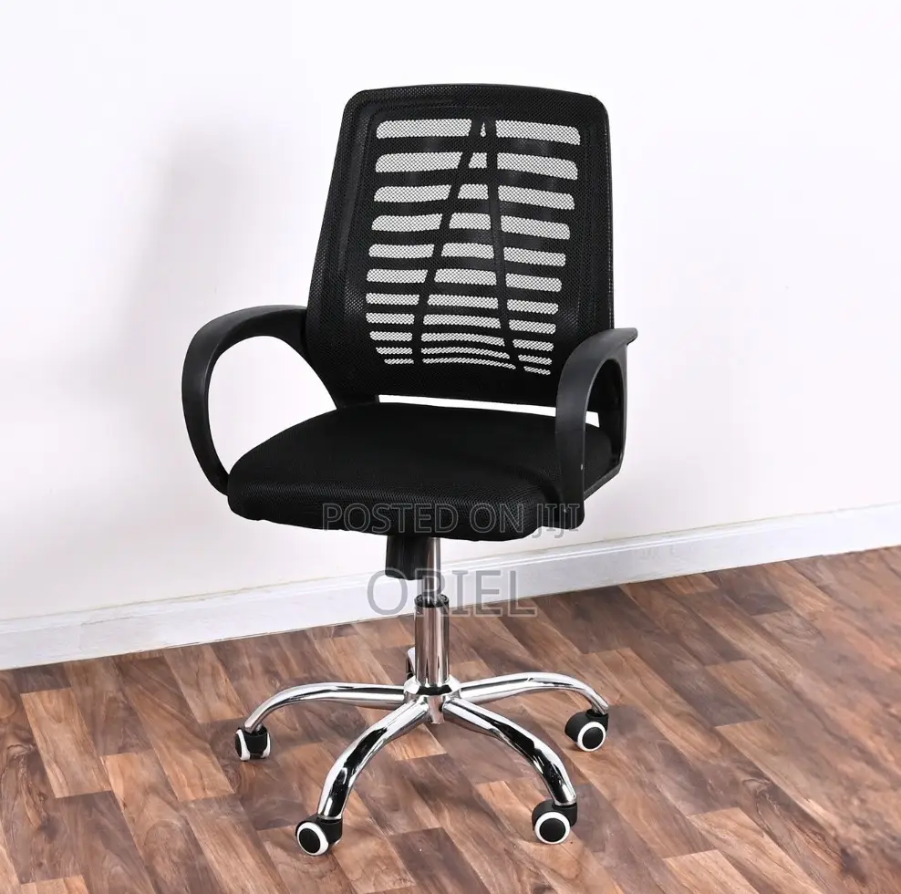 Medium-Back Office Chair:- High Back Strong Mesh Office Chair
