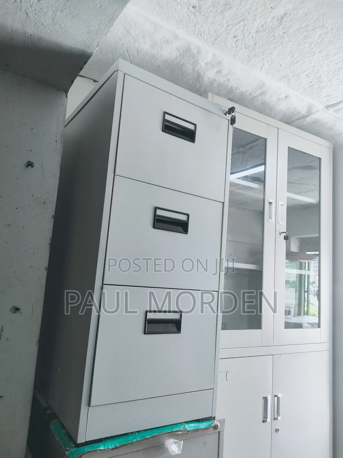 Storage Metallic Cabinet (3drawers)