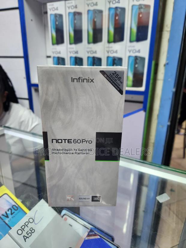 New Infinix Note 60 Pro 256 GB Black