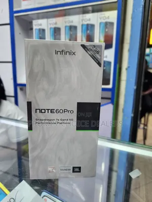 New Infinix Note 60 Pro 256 GB Black