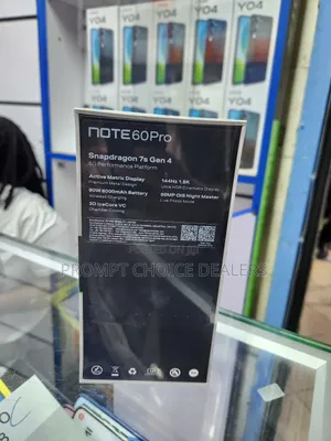 New Infinix Note 60 Pro 256 GB Black