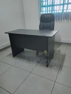 Executive Office Desk +Leather Chair Set_modern Comfortable