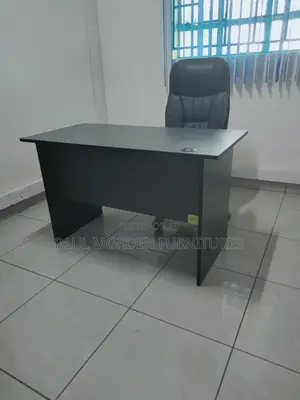 Executive Office Desk +Leather Chair Set_modern Comfortable