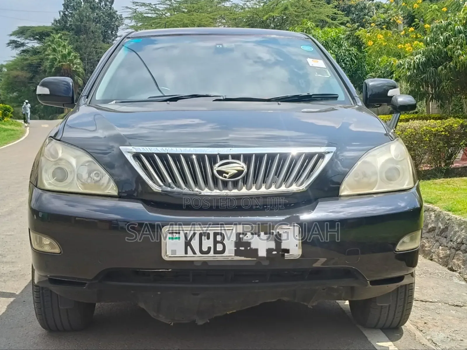 Toyota Harrier 2008 Matt Black