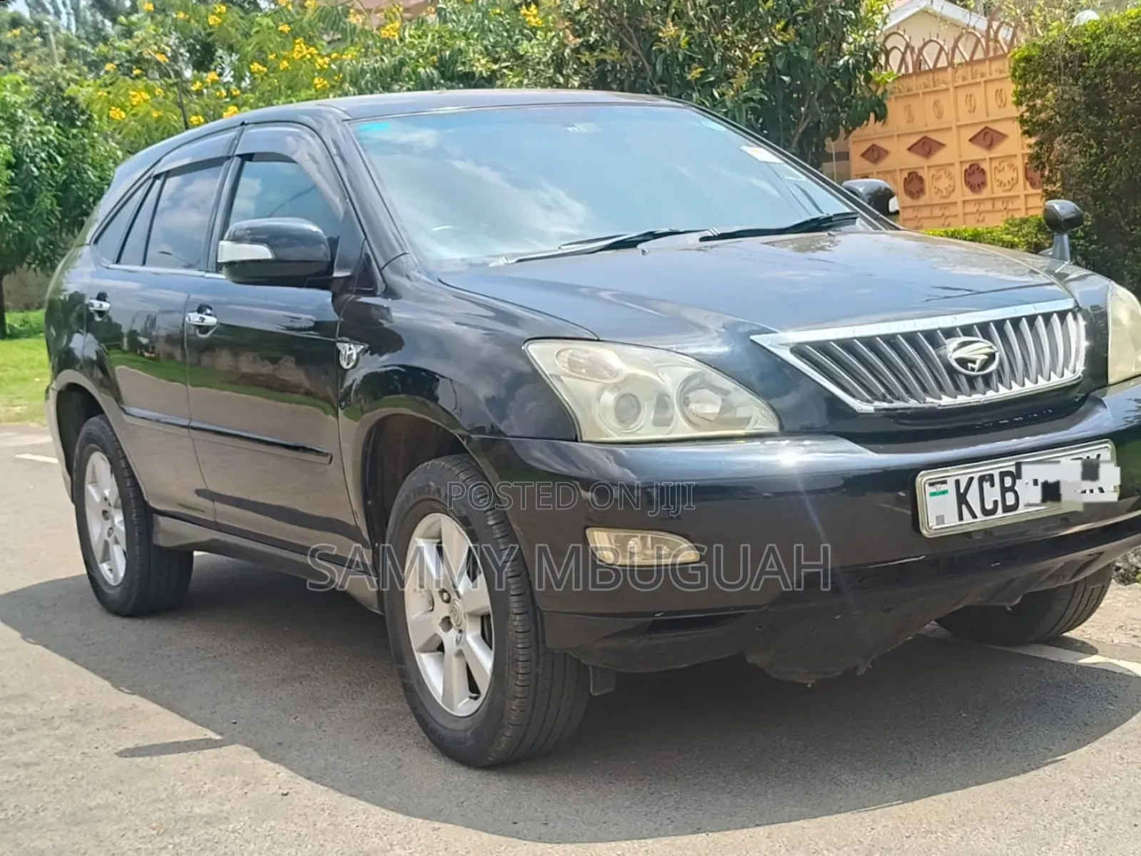 Toyota Harrier 2008 Matt Black