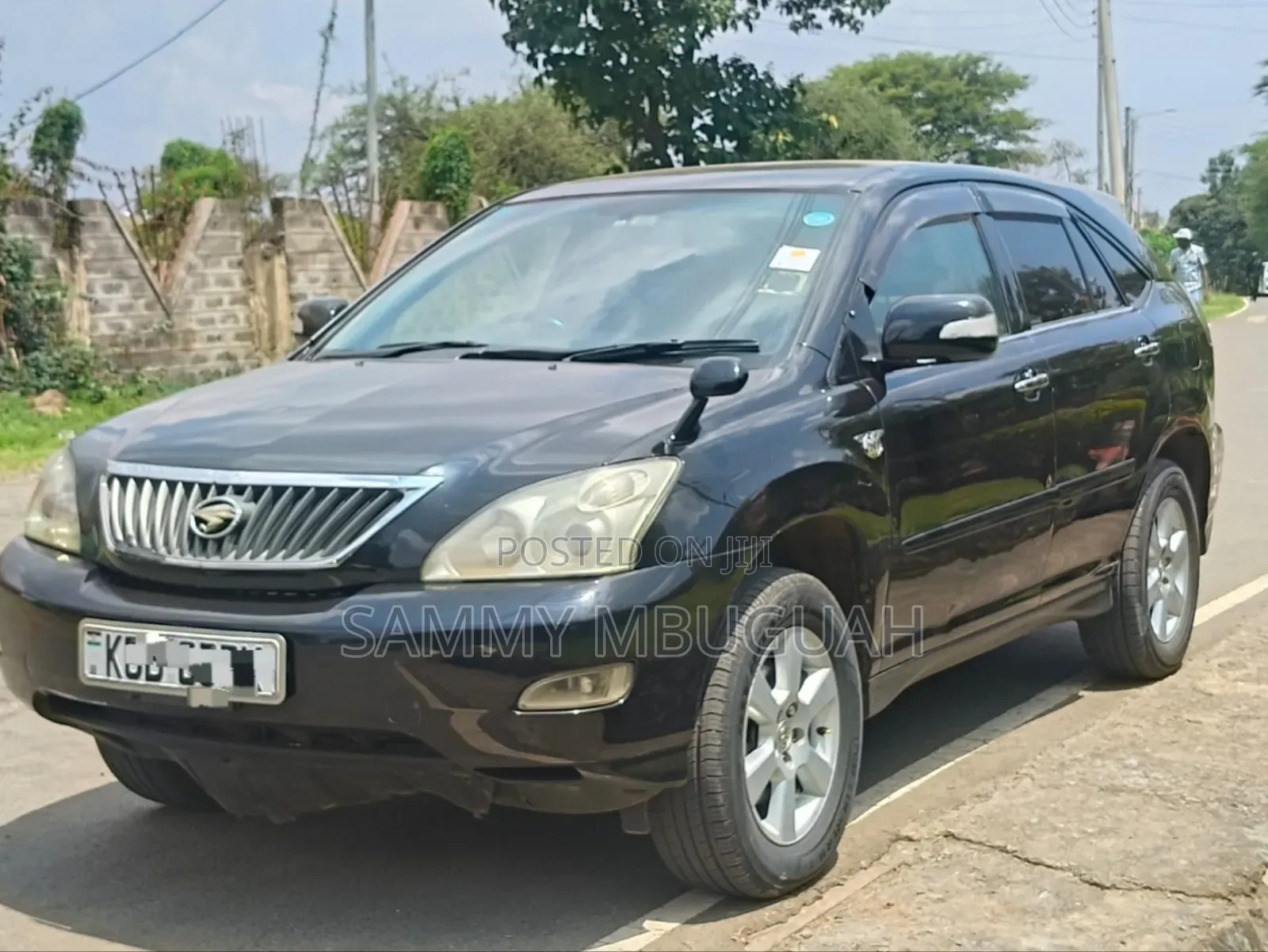Toyota Harrier 2008 Matt Black