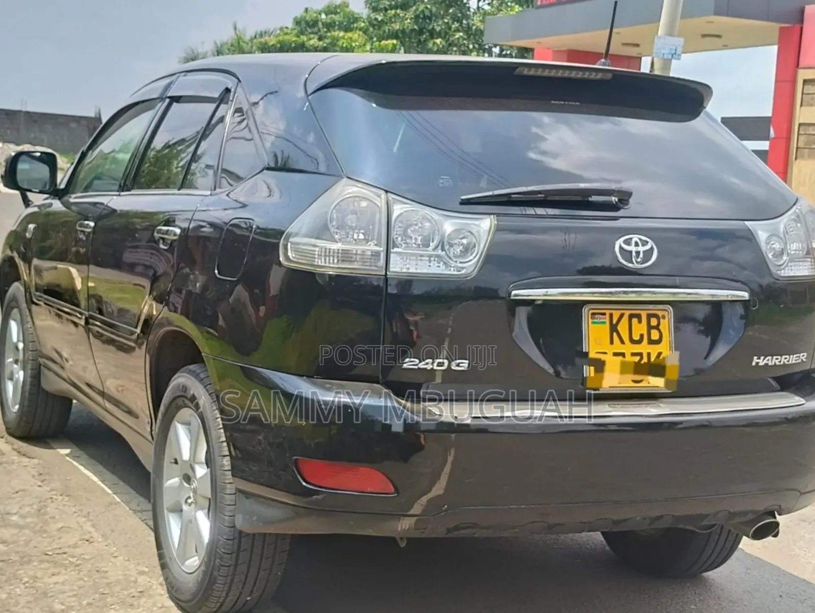 Toyota Harrier 2008 Matt Black