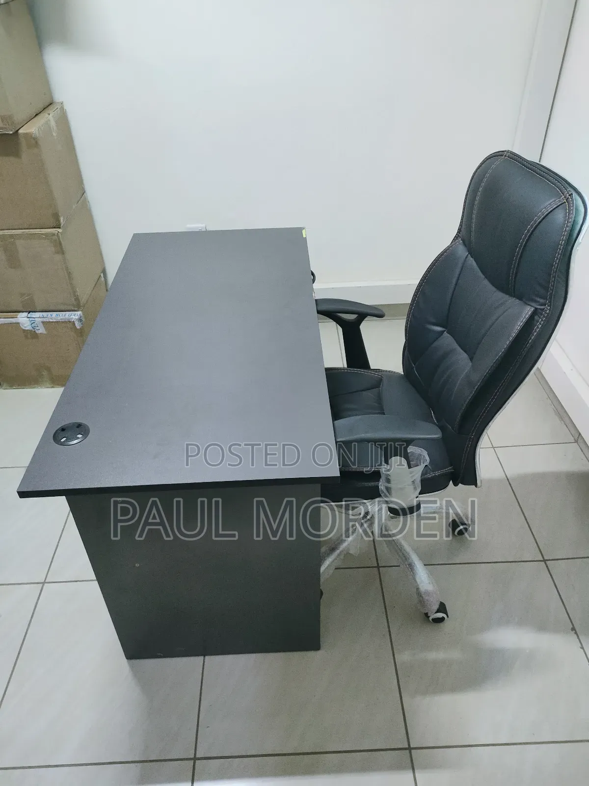 Complete Office Desk Chair Set_ Comfortable Professional