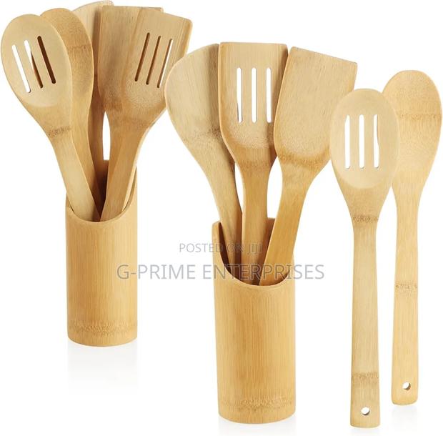Bamboo Cooking Spoons - thumbnail 2