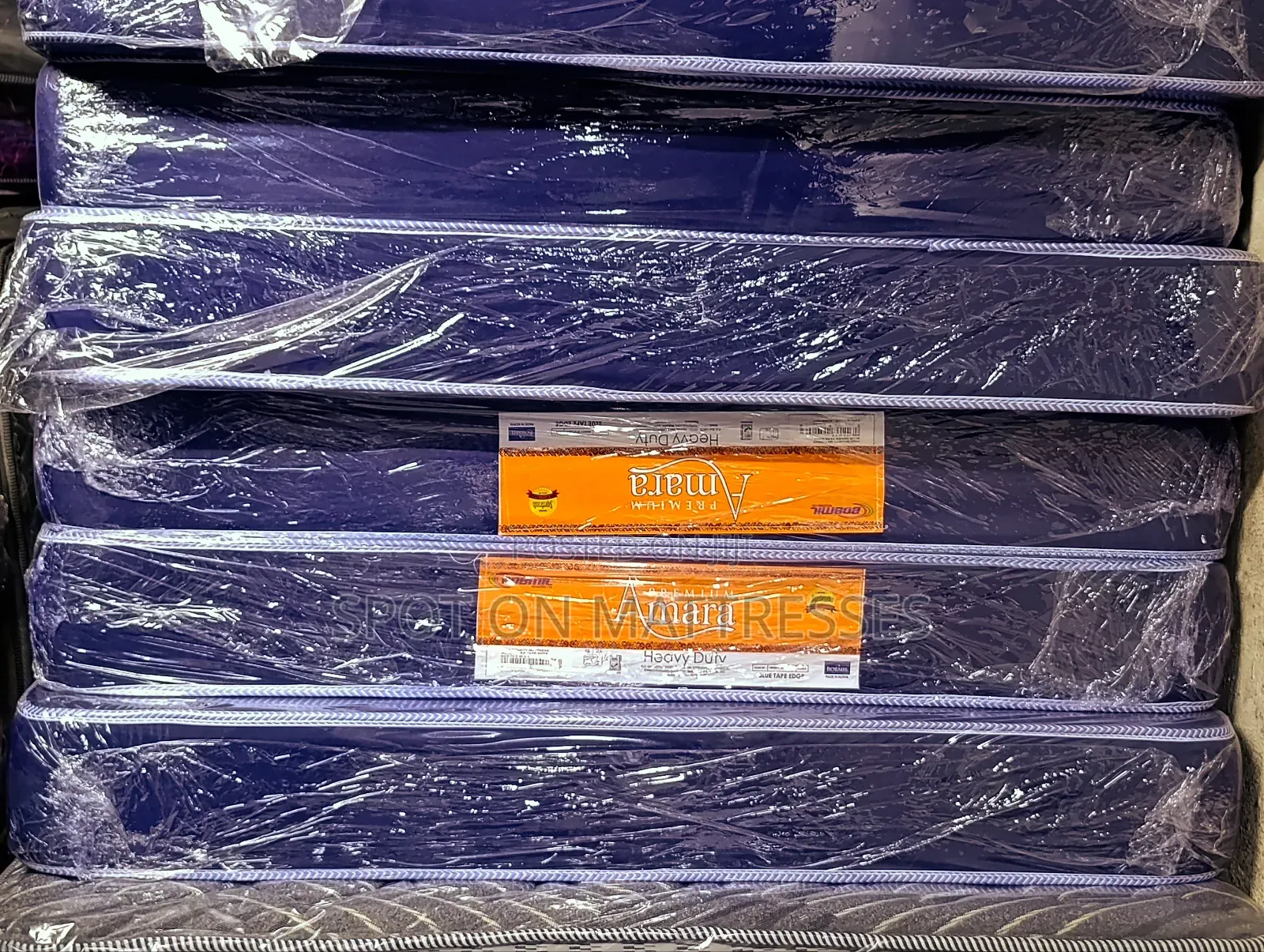 Bobmil Amara High Density Blue Mattresses + Free Delivery.
