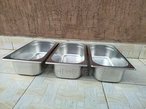 Stainless Steel Chaffing Dish Insert Triple.