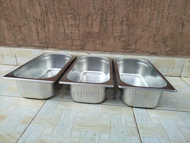 Stainless Steel Chaffing Dish Insert Triple.