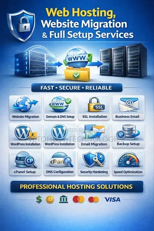 Website Migration Website Hosting Full Setup Services