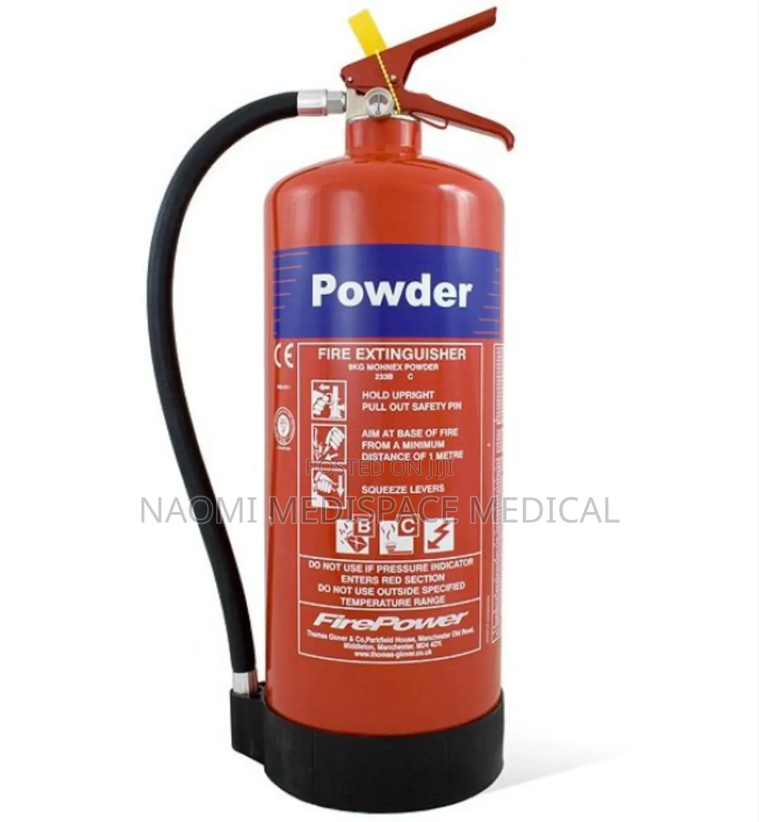 9kg Dry Powder Fire Extinguisher