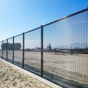 Intrusion Resistant Galvanized Clear View Anti Climb Fence