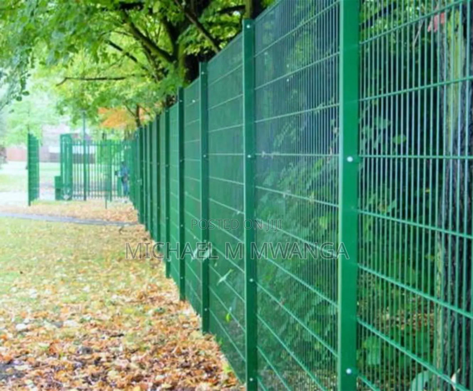 Safety Enhancing Galvanized Clear View Anti Climb Fence