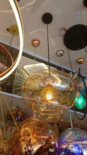 Nordic Style Smoke Glass Pendant Light