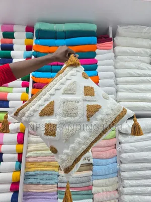 Tufted/Boho Throw Pillow Covers With Tassels Size:45*45cm Sk
