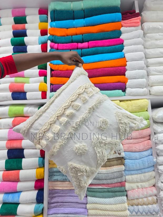 Tufted/Boho Throw Pillow Covers With Tassels Size:45*45cm Sk - thumbnail 6