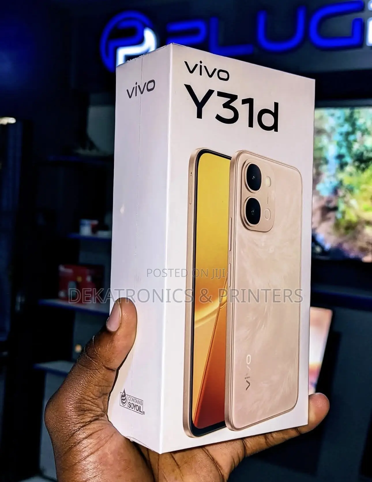 New Vivo Y31 128 GB Gray