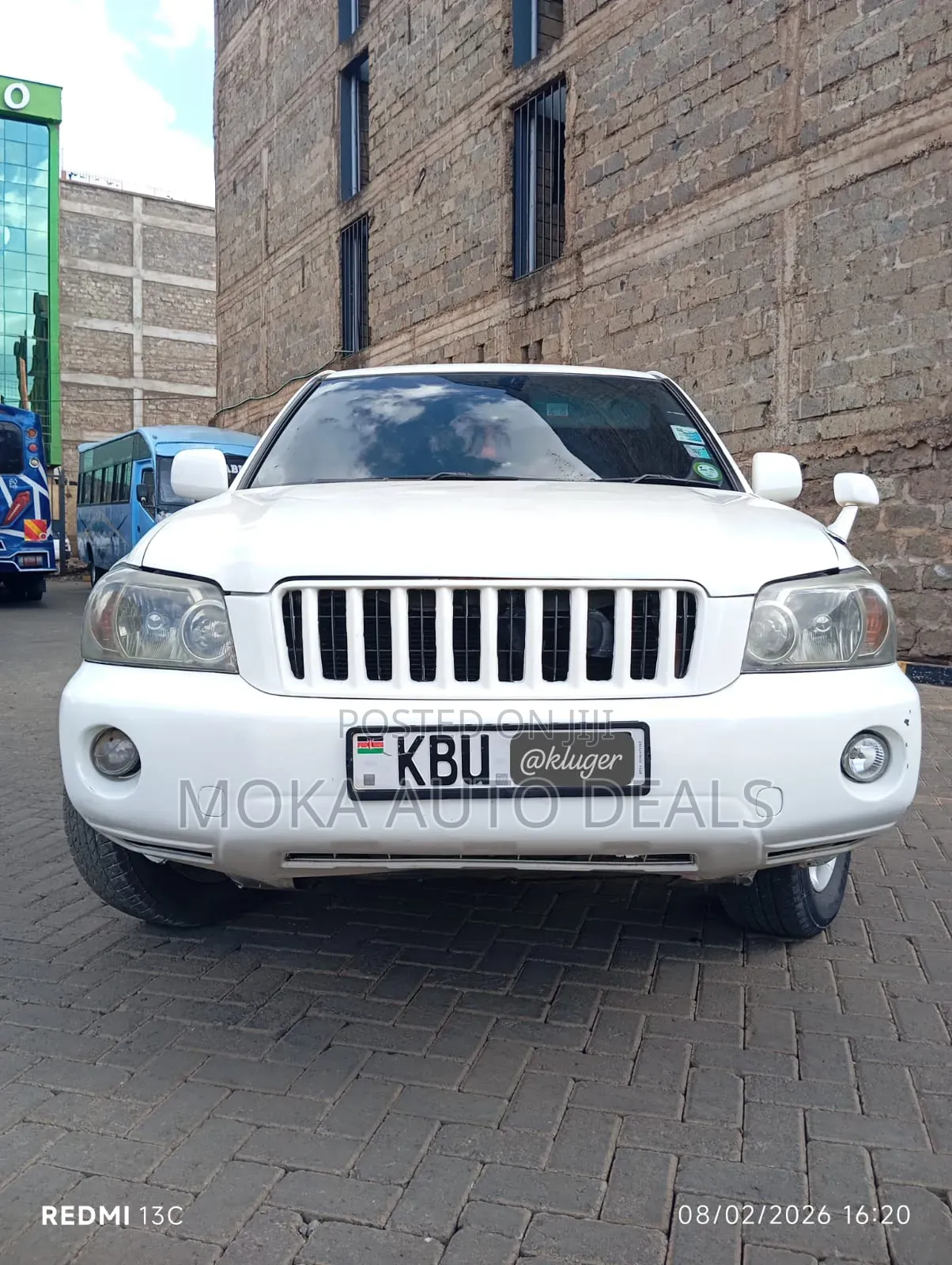 Toyota Kluger 2006 White