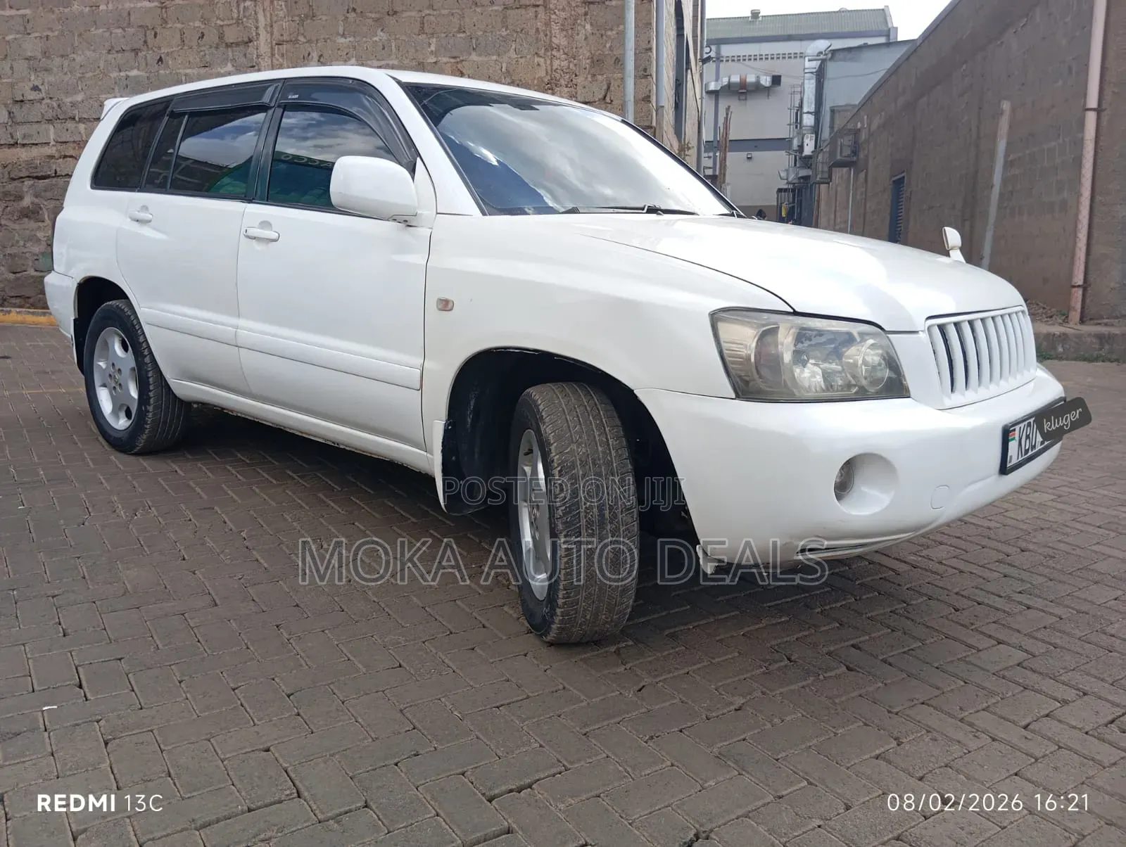 Toyota Kluger 2006 White