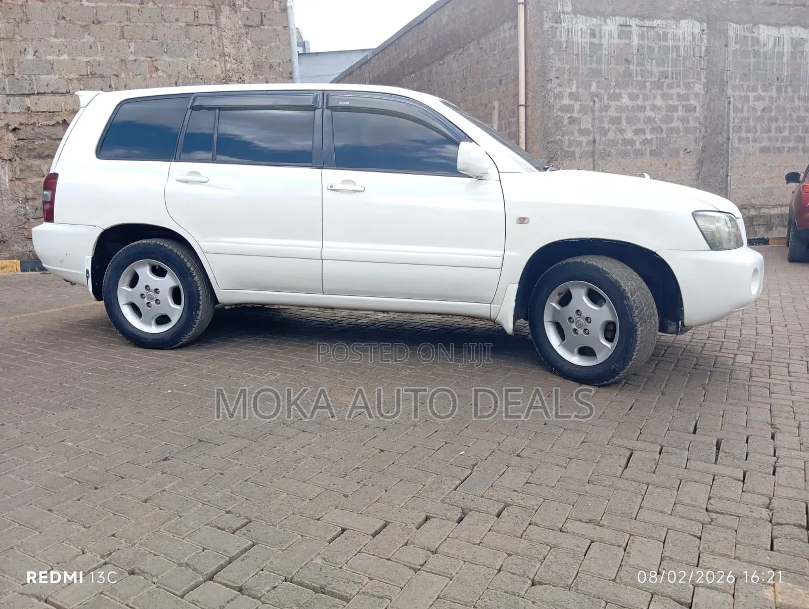 Toyota Kluger 2006 White