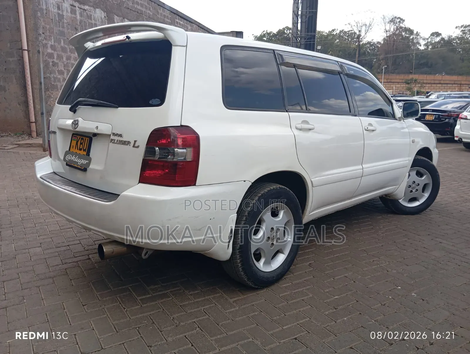 Toyota Kluger 2006 White