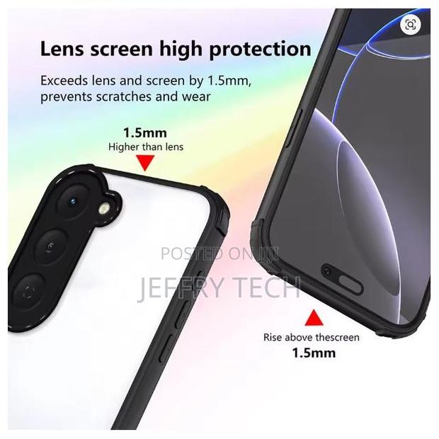 Tecno Spark 40 Pro Plus (+) Transparent, Clear and Colorless With Bla - thumbnail 3