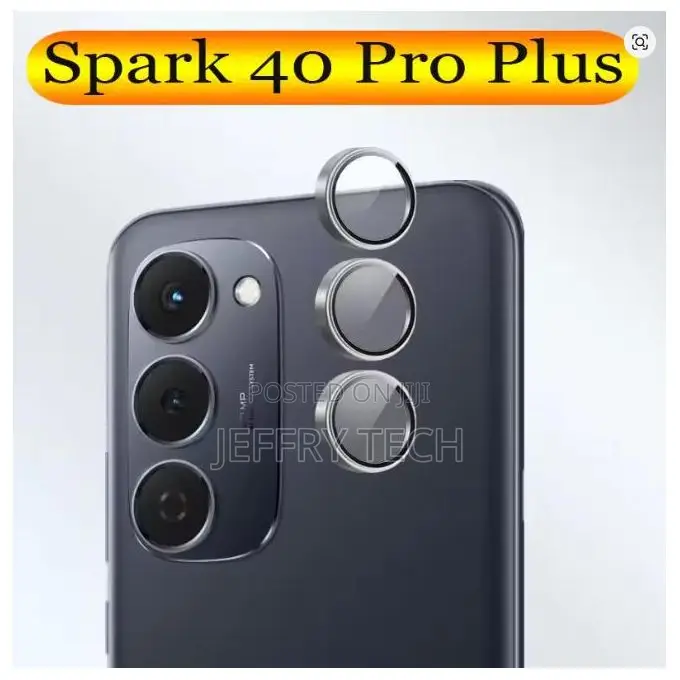 Camera Lens Protector With Hd Clarity for Tecno Spark 40 Pro/ Tecno Sp