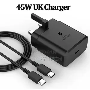 Samsung 45 Watts Super Fast Type C to C Charger for Galaxy S20,S20 Plu