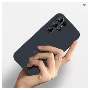 Itel S25 Ultra Back Cover Black Soft Tpu Heavy Duty Protection Phone R