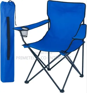 Camping Chair With Armrest Cup Slot