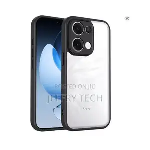 Oppo Reno 13 Transparent, Clear and Colorless With Black Edges New Ski
