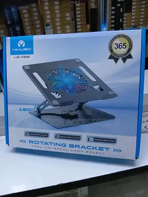 The Mikuso Ls-096 Adjustable Rotating Laptop Stand With Fan