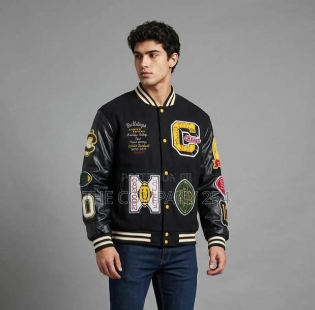 Quality Casual Designer Unisex Quality College Jacket Available - thumbnail 2